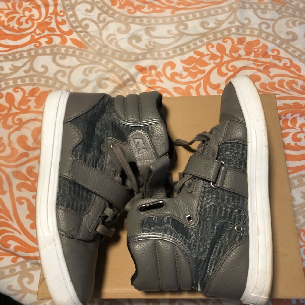 9.5 android homme high top color Grey